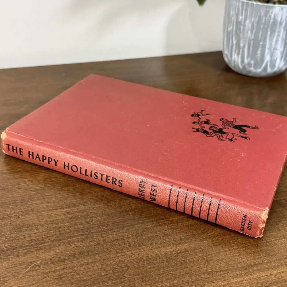 The Happy Hollisters by Jerry West 1953 Hardcover Vintage Children's Book